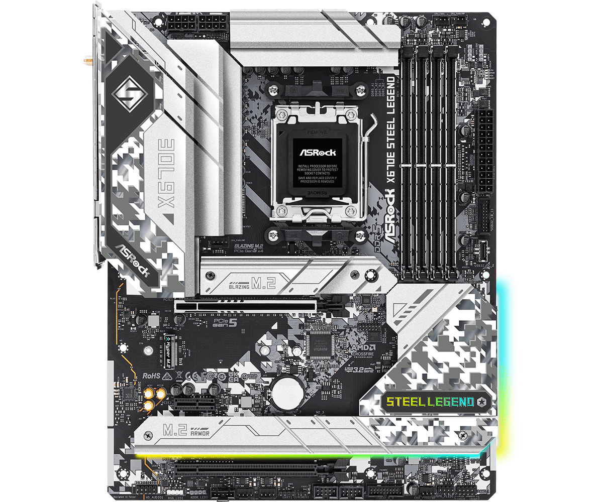 ASROCK X670E STEEL LEGEND X670 - đánh giá và giá X870E Atx Motherboard