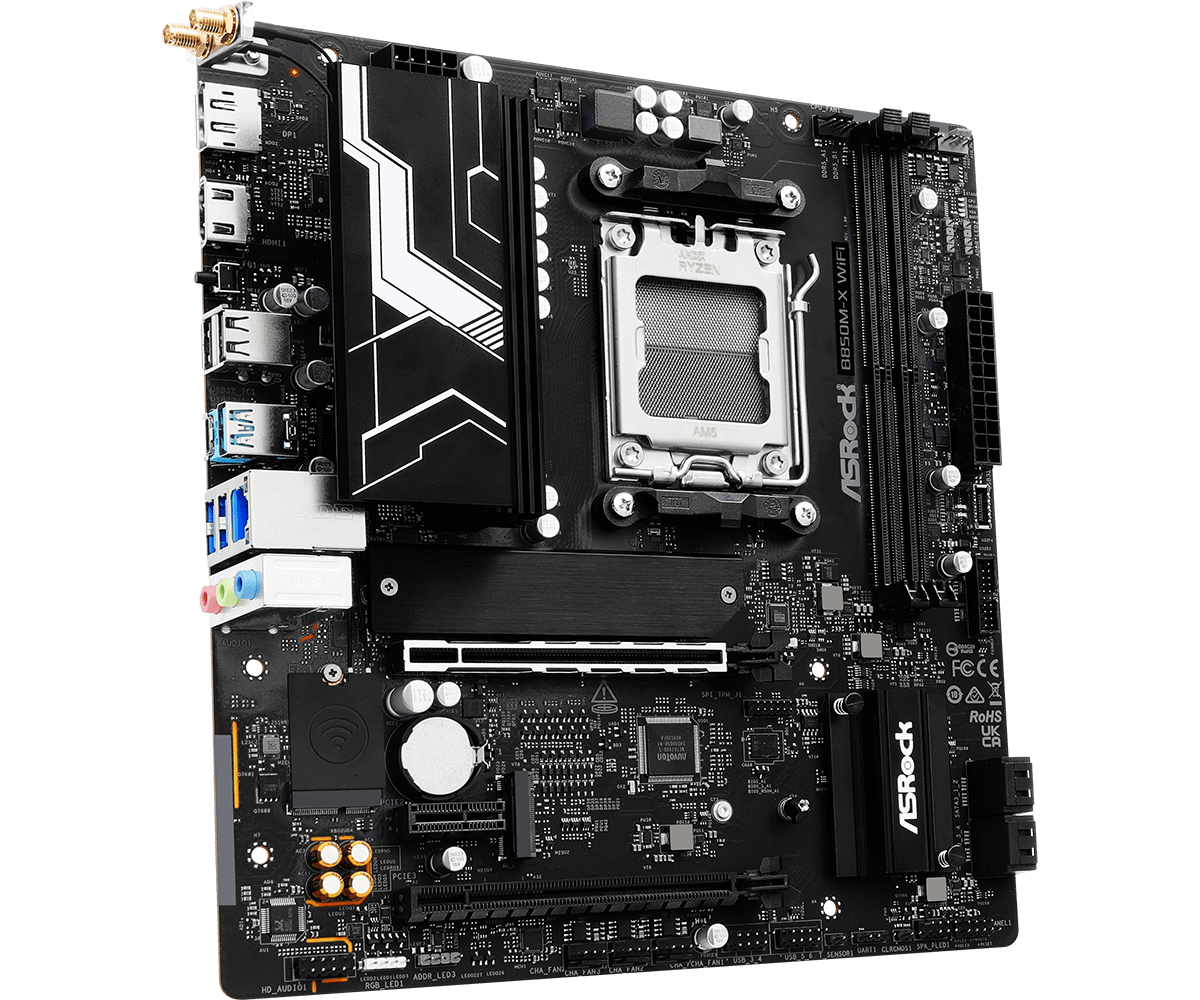 ASROCK New B850M-X WIFI 6E AMD - đánh giá và giá X870E Atx Motherboard